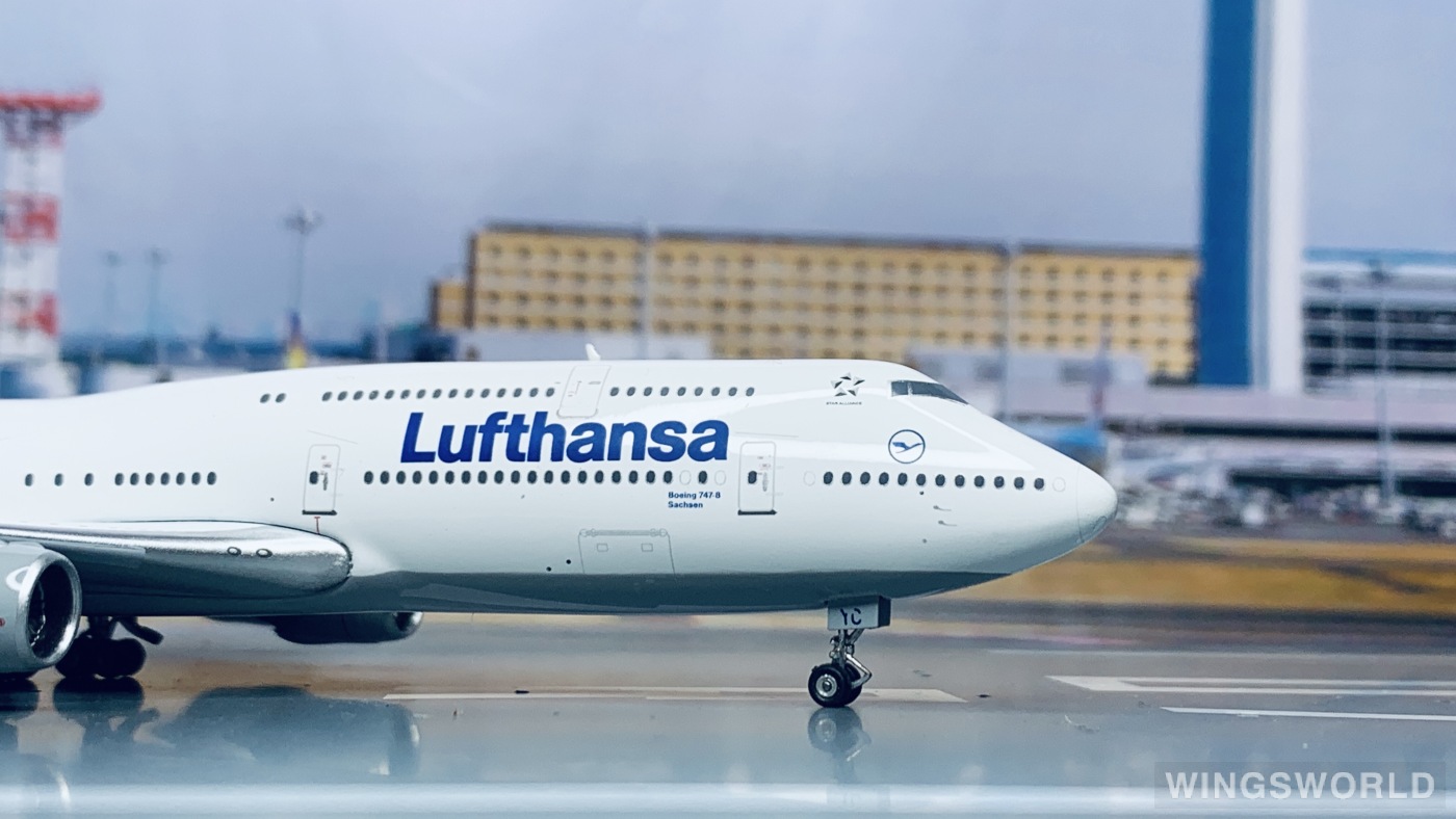 geminijets 1:400 gjdlh1047 lufthansa 漢莎航空 boeing 747-8 d