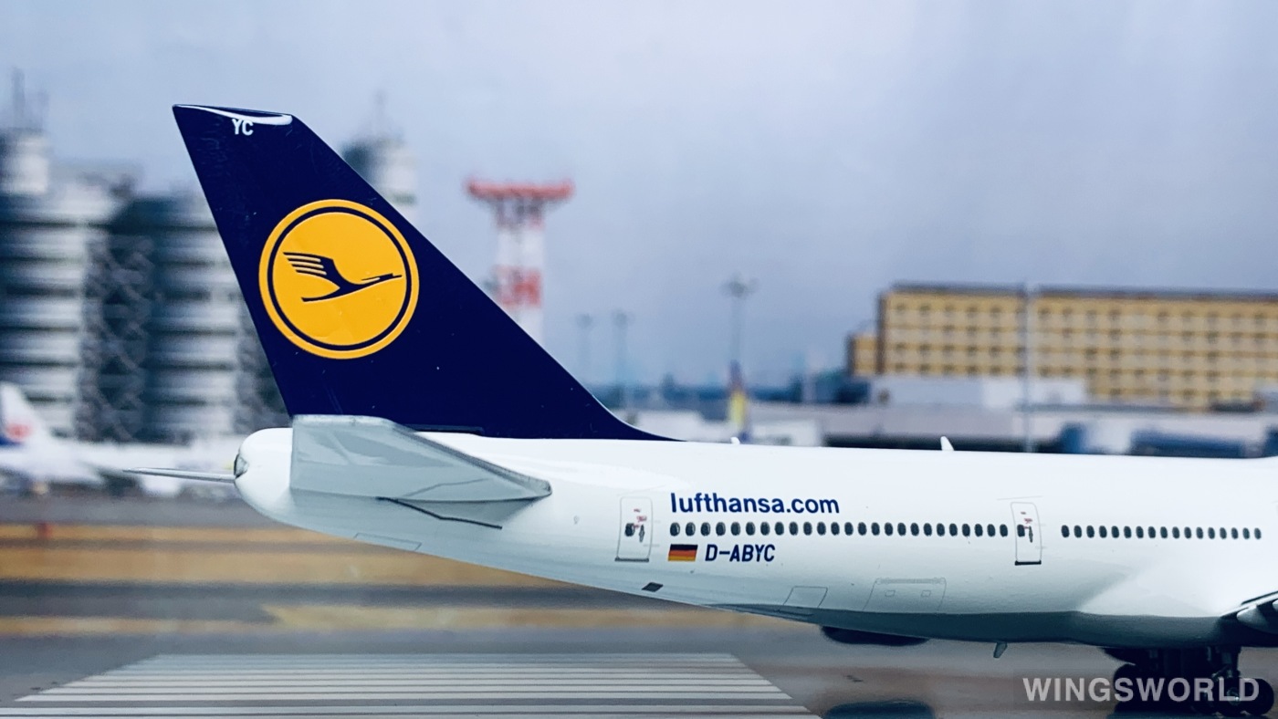 Geminijets 1:400 GJDLH1047 Lufthansa 汉莎航空 Boeing 747-8i D-ABYC