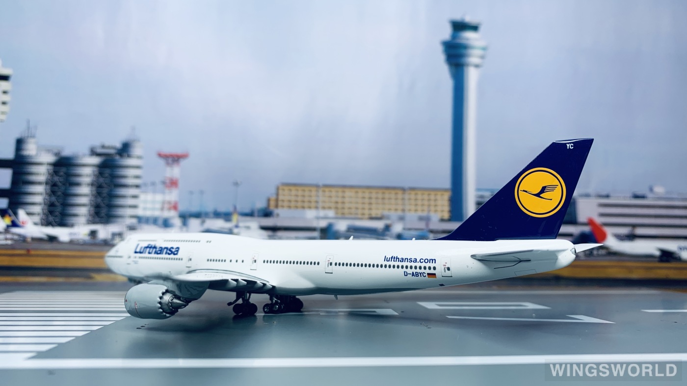 geminijets 1:400 gjdlh1047 lufthansa 漢莎航空 boeing 747-8 d