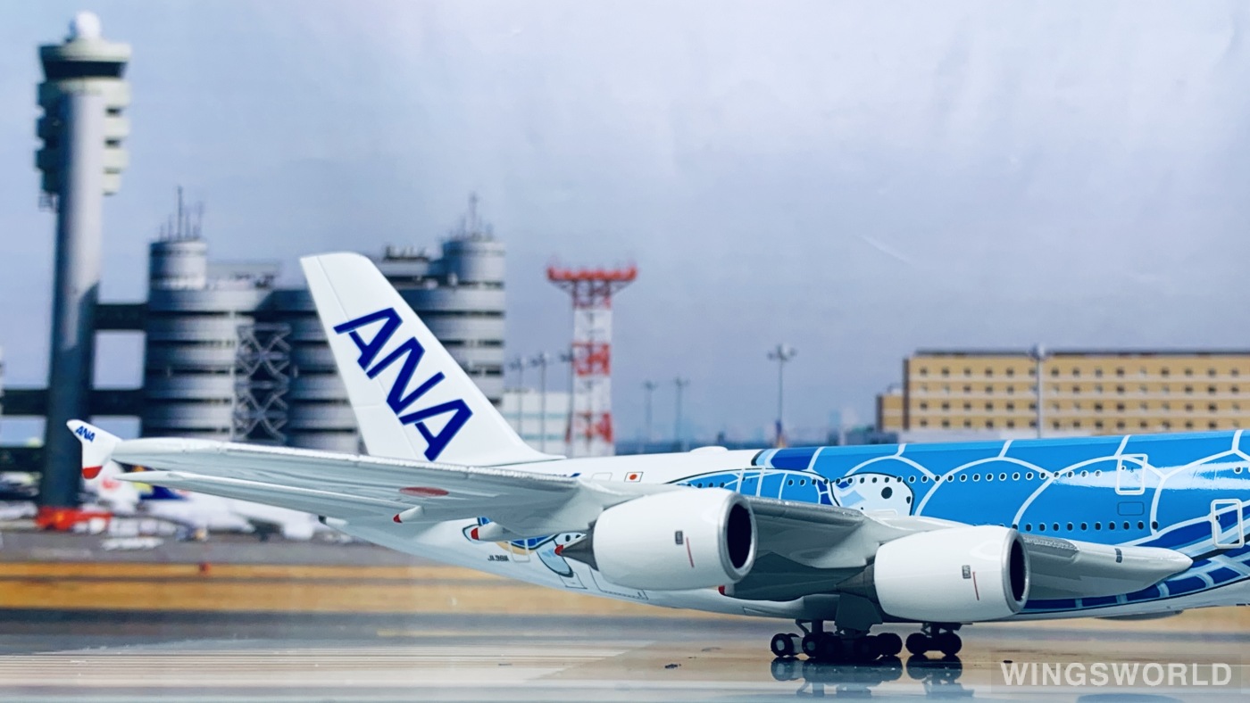 [全日空商事]A380-800(JA381A) 1/400 ANA Airbus A380 JA381A Flying Honu Lani Phoenix PH4ANA2166