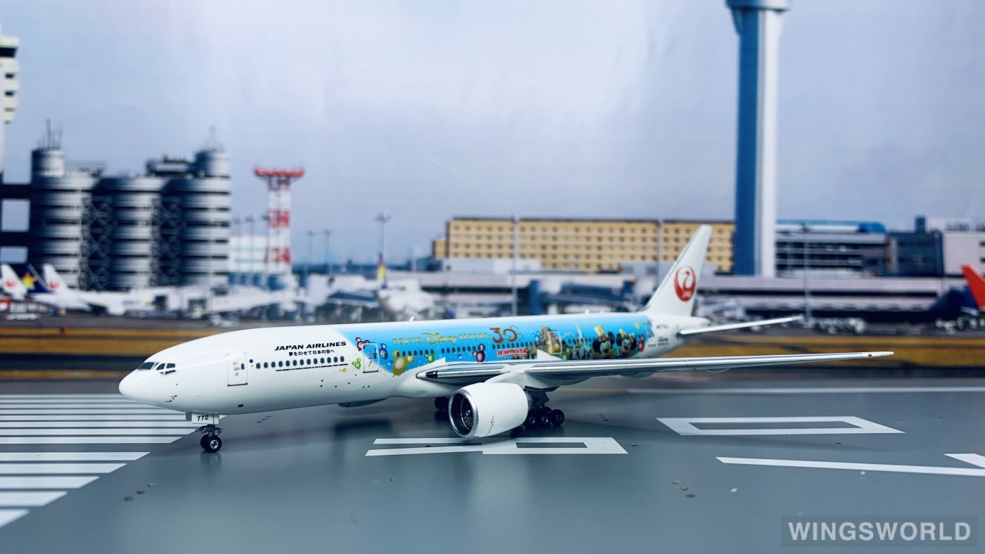 Phoenix 1:400 PH04023 Japan Airlines 日本航空 Boeing 777-200 JA772J