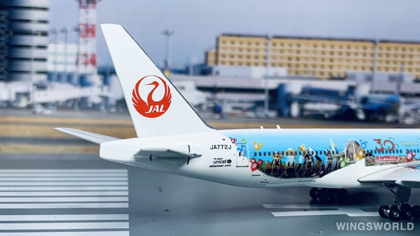 Phoenix 1:400 PH04023 Japan Airlines 日本航空 Boeing 777-200 JA772J