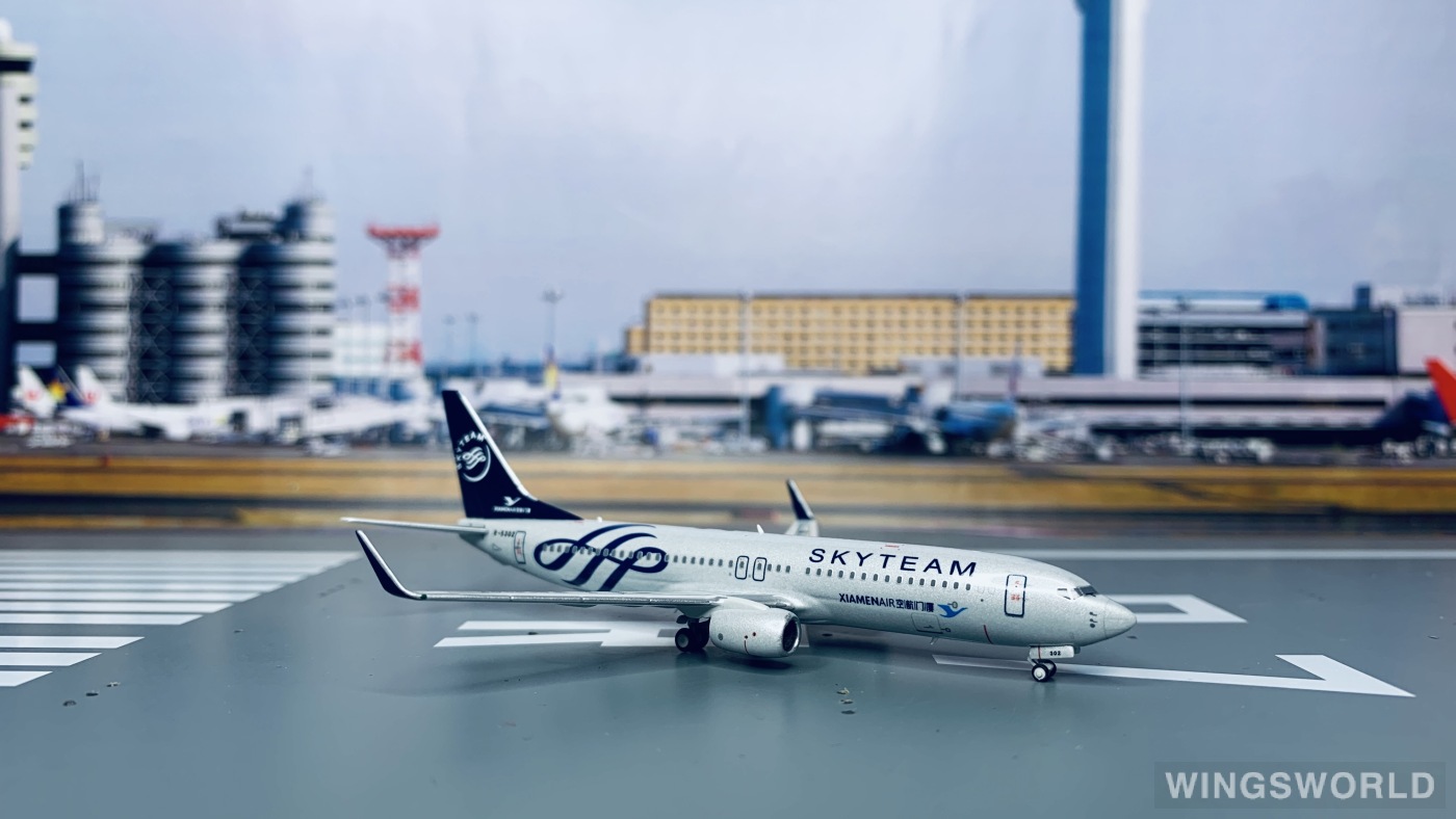 HYJLwings 1:400 HYJL73001 XiamenAir 厦门航空 Boeing 737-800 B-5302