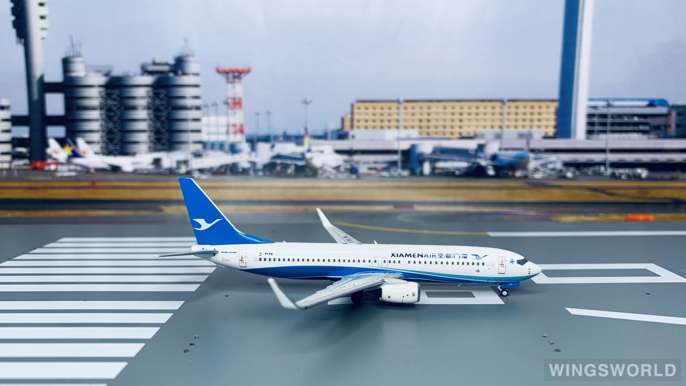 HYJLwings 1:400 HYJL73003 XiamenAir 厦门航空 Boeing 737-800 B-7176