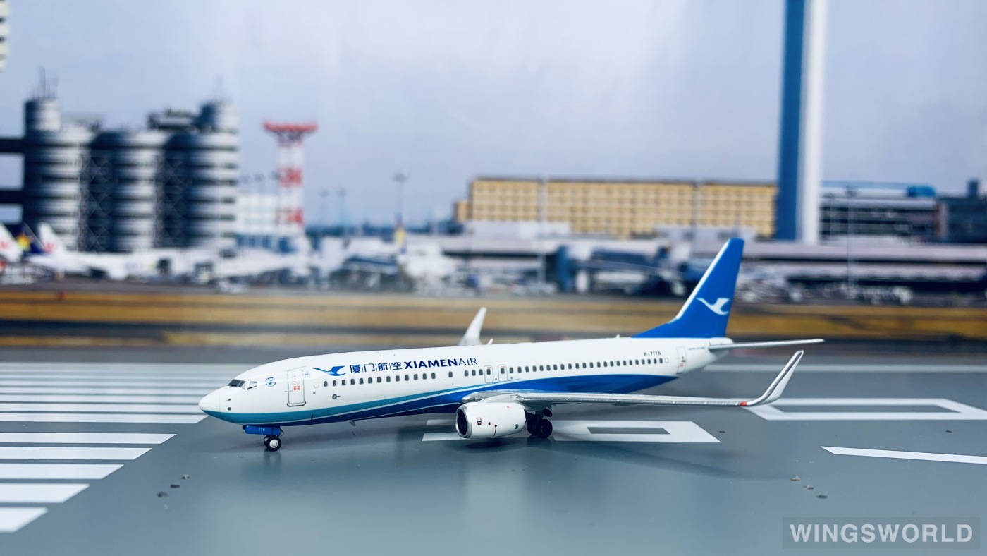 HYJLwings 1:400 HYJL73003 XiamenAir 厦门航空 Boeing 737-800 B-7176