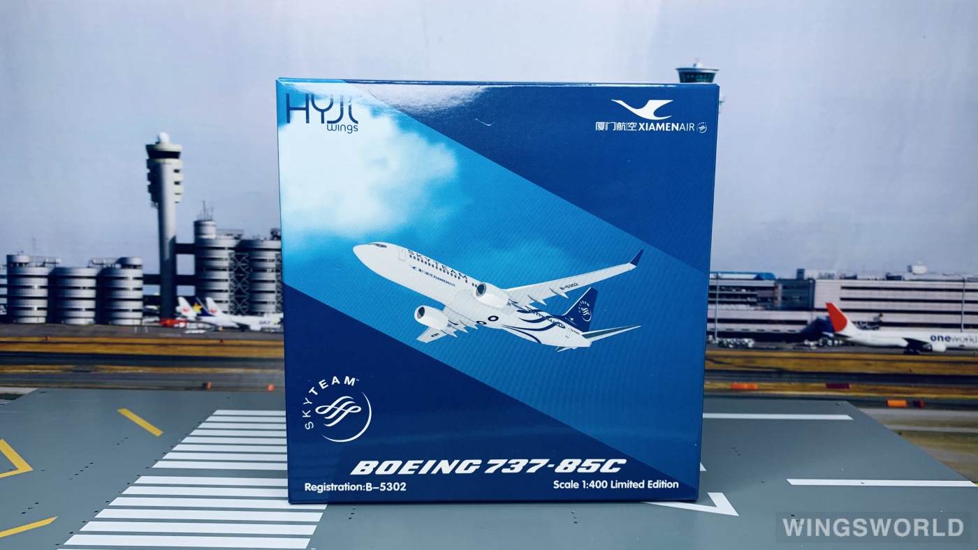 HYJLwings 1:400 Boeing 737-800 XiamenAir 厦门航空HYJL73001 B