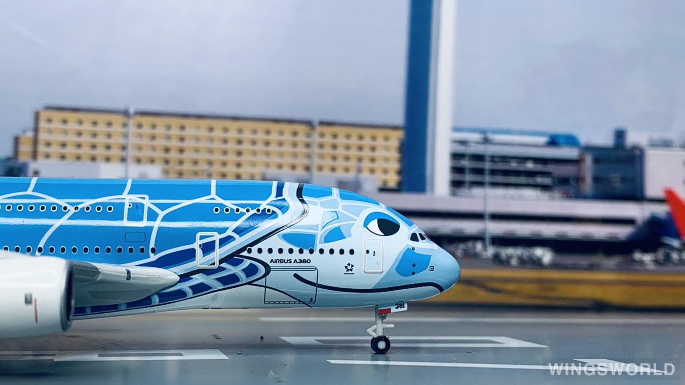 Hogan 1:400 Airbus A380-800 ANA 全日空NH40099 JA381A 的照片