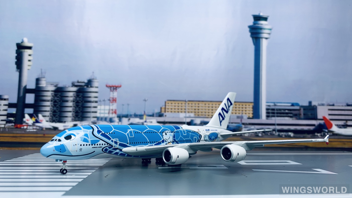 Hogan 1:400 NH40099 ANA 全日空 Airbus A380-800 JA381A