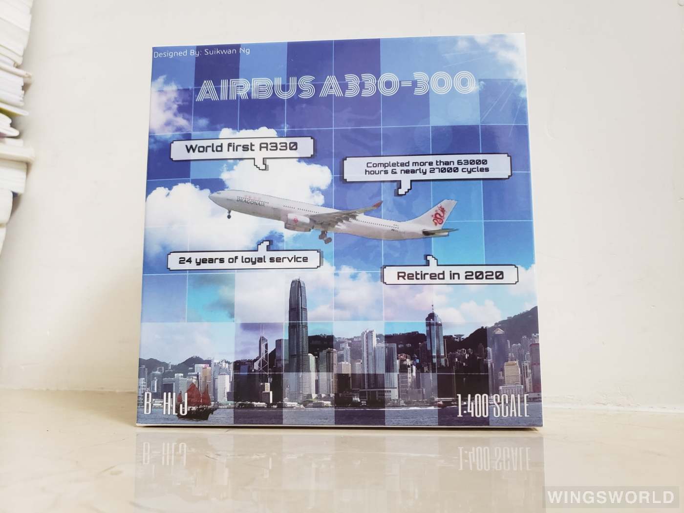 JC Wings 1:400 EW4333003 Dragonair 港龙航空 Airbus A330-300 B-HLJ