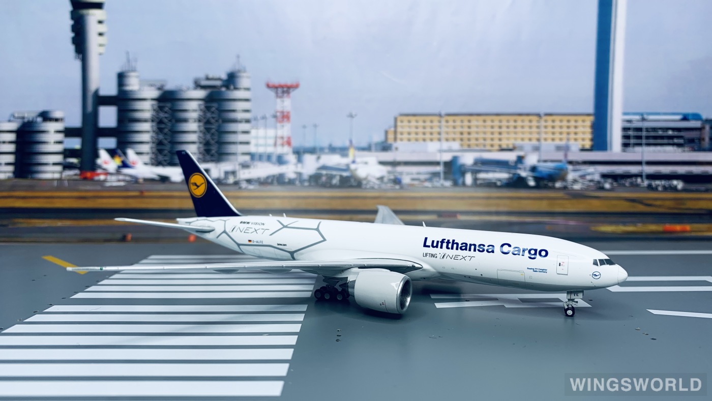 JC Wings 1:400 XX4076 Lufthansa 汉莎航空 Boeing 777F D-ALFE