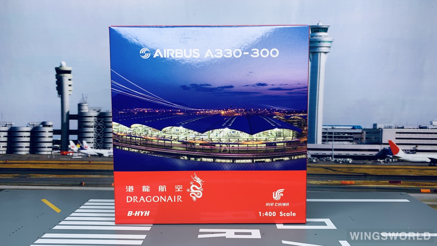 Phoenix 1:400 PH04352 Dragonair 港龙航空 Airbus A330-300 B-HYH