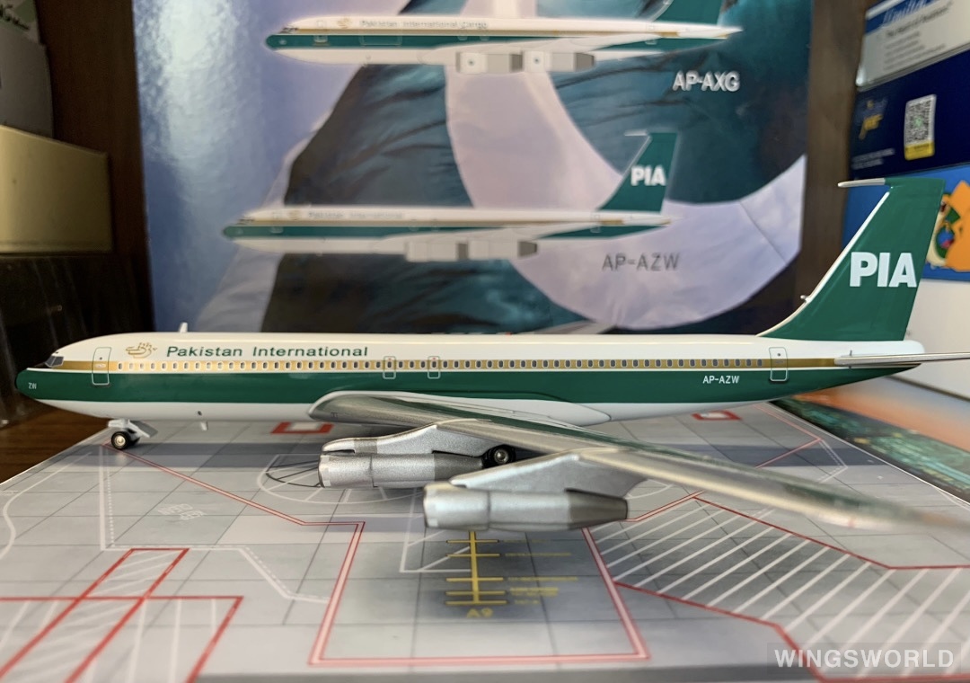 Inflight200 1:200 IF7070112B PIA 巴基斯坦航空 Boeing 707-300 AP-AZW
