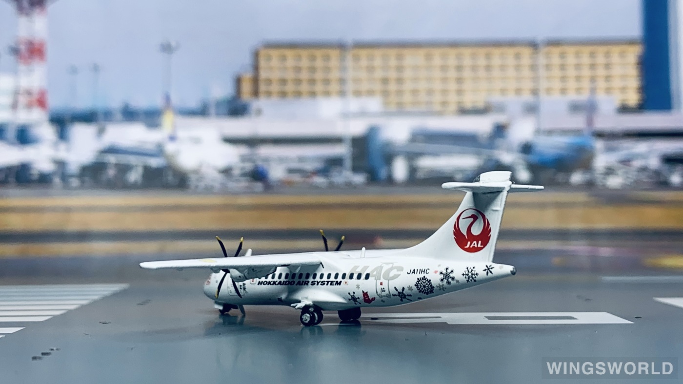 JC Wings 1:400 EW4AT4001 Hokkaido Air System 北海道空中系统 ATR 42 JA11HC