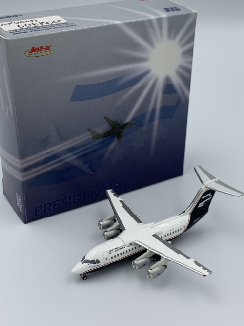 Jet-X 1:400 BAe 146 Continental Airlines 美国大陆航空JXM309