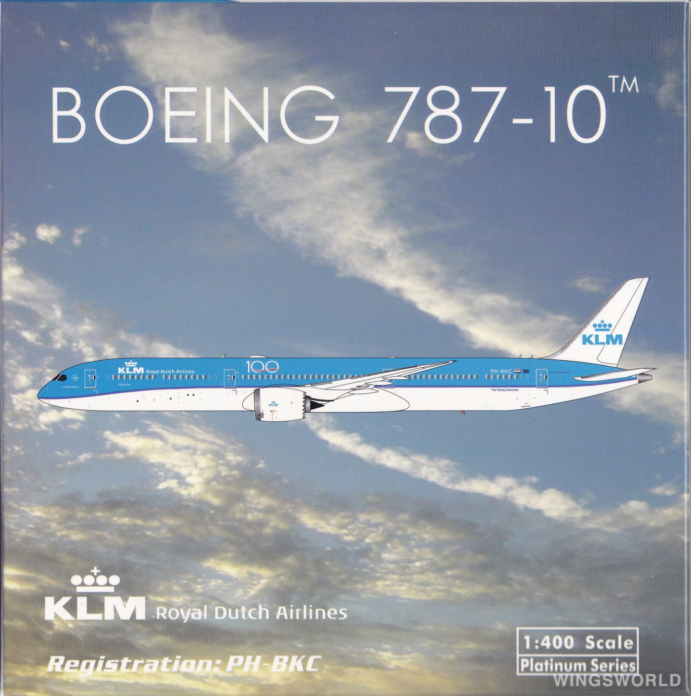 Phoenix 1:400 PH11643 KLM 荷兰皇家航空 Boeing 787-10 PH-BKC