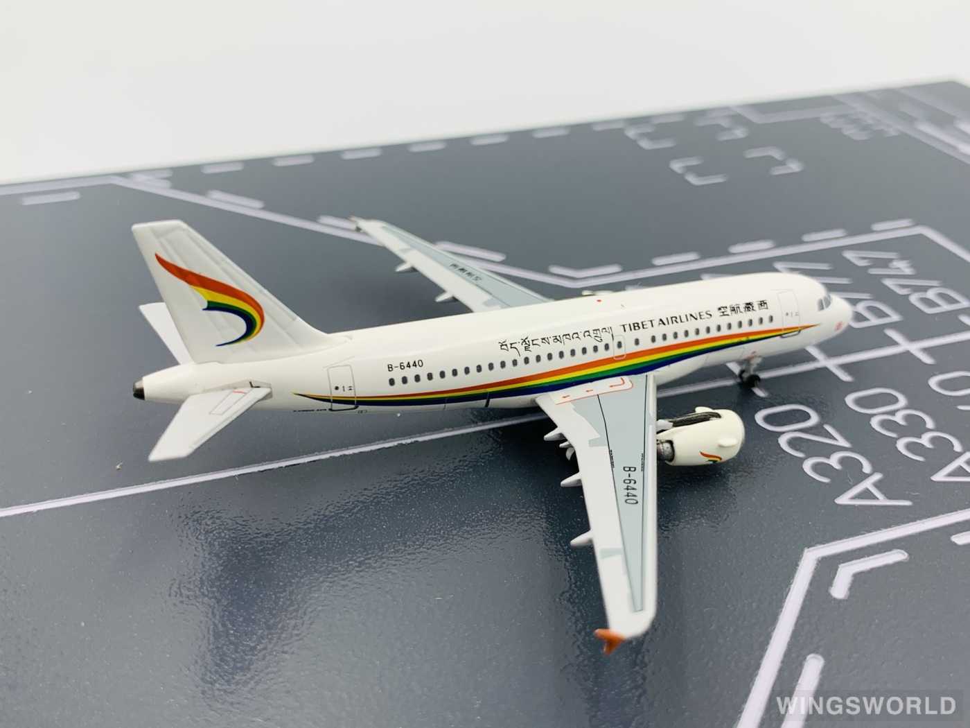 AeroClassics 1:400 AC4B6440 Tibet Airlines 西藏航空 Airbus A319 B-6440