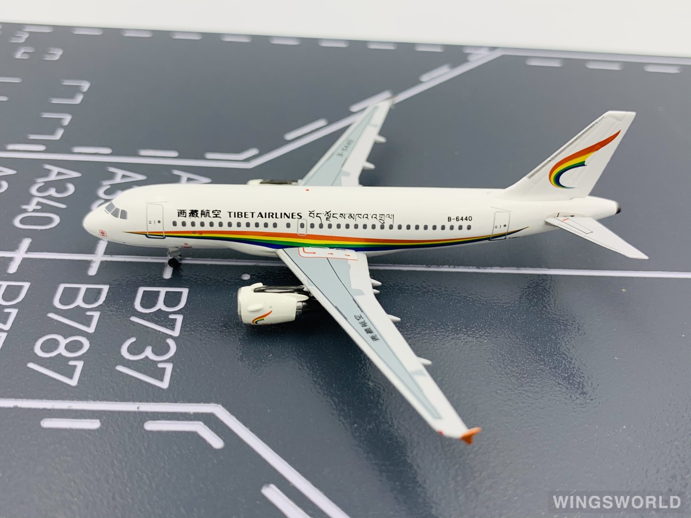 AeroClassics 1:400 AC4B6440 Tibet Airlines 西藏航空 Airbus A319 B-6440