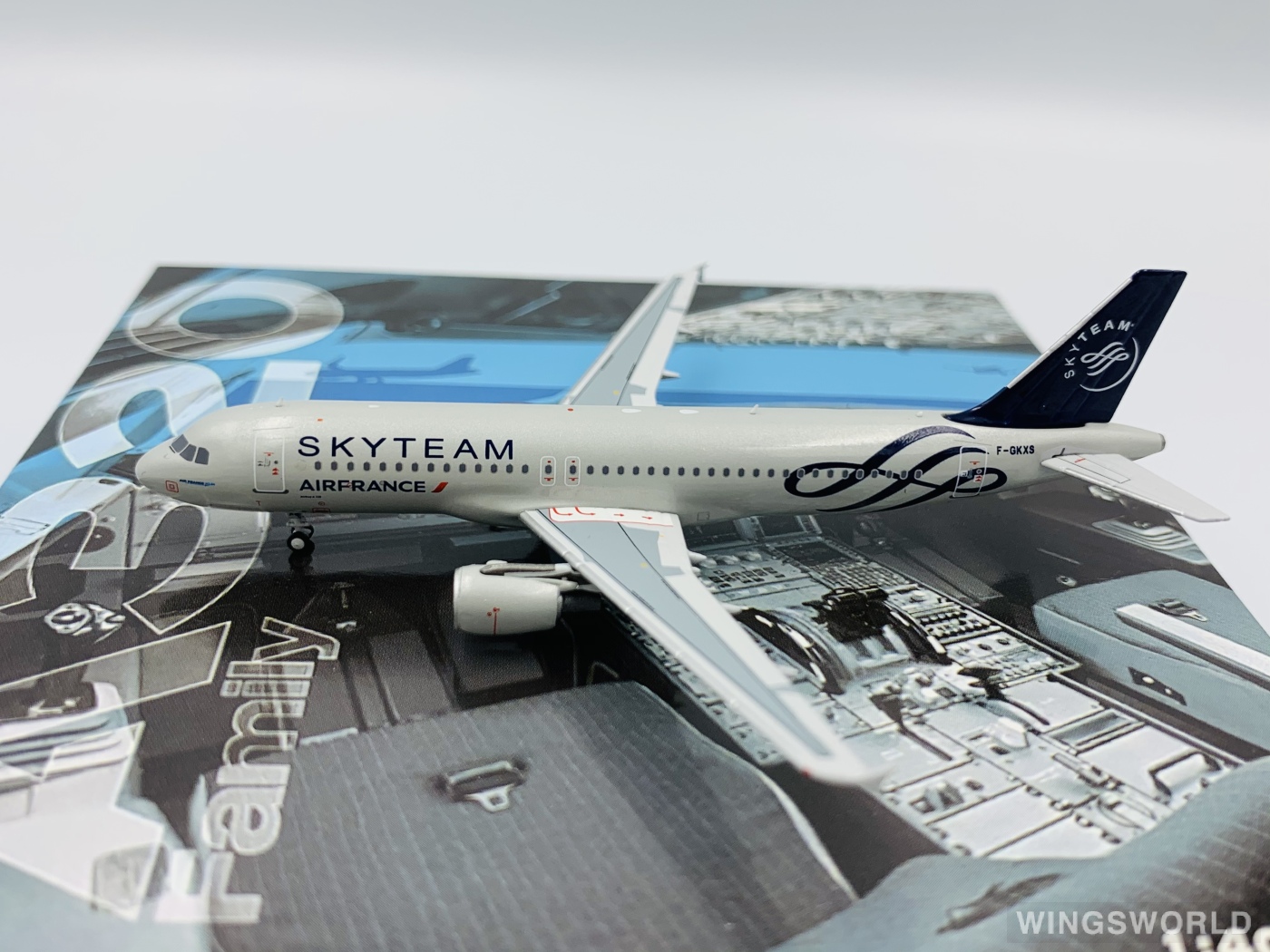 Pandamodel 1:400 202020 Air France 法国航空 Airbus A320 F-GKXS