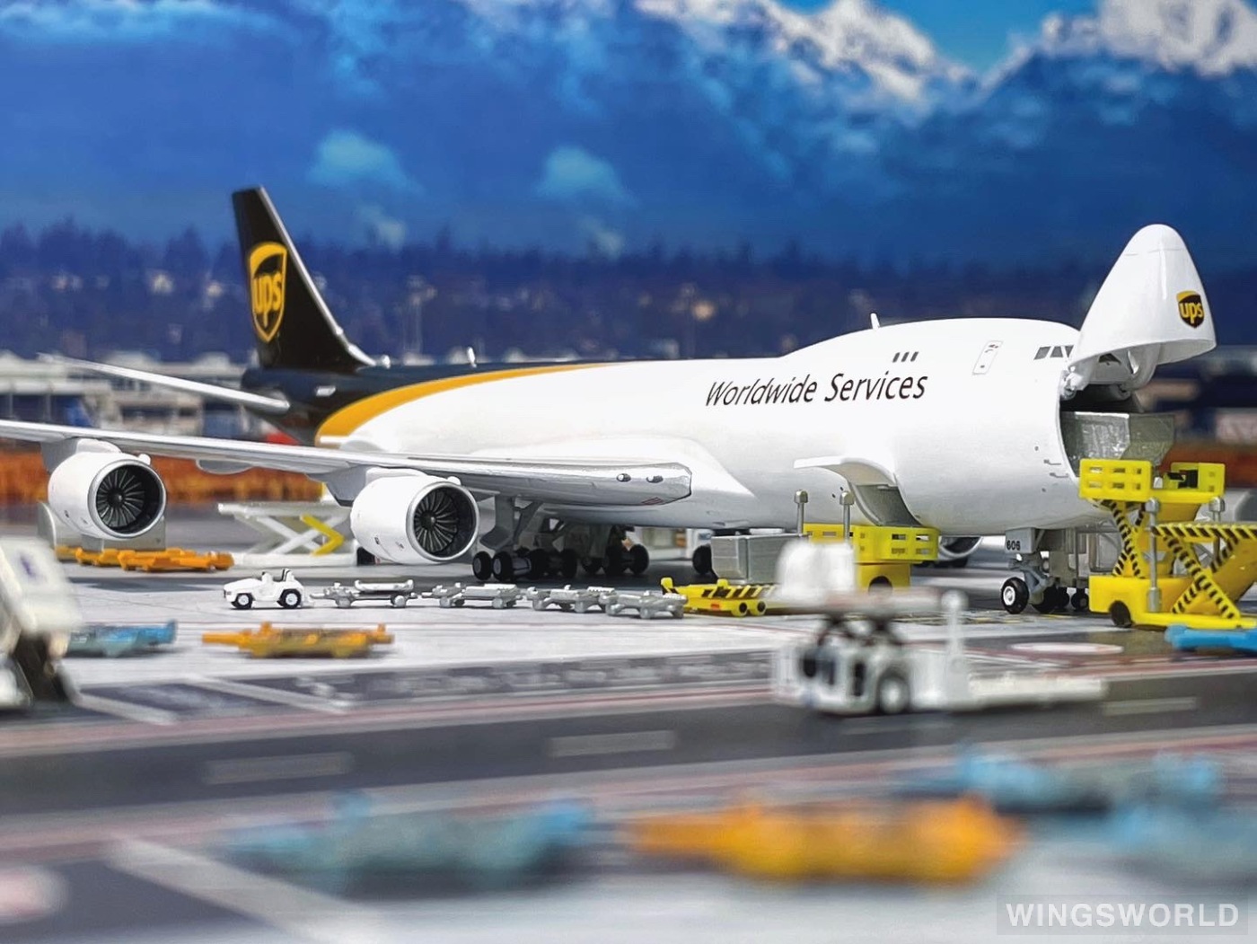 Geminijets 1:400 GJUPS1899 UPS 联合包裹公司 Boeing 747-8F N606UP