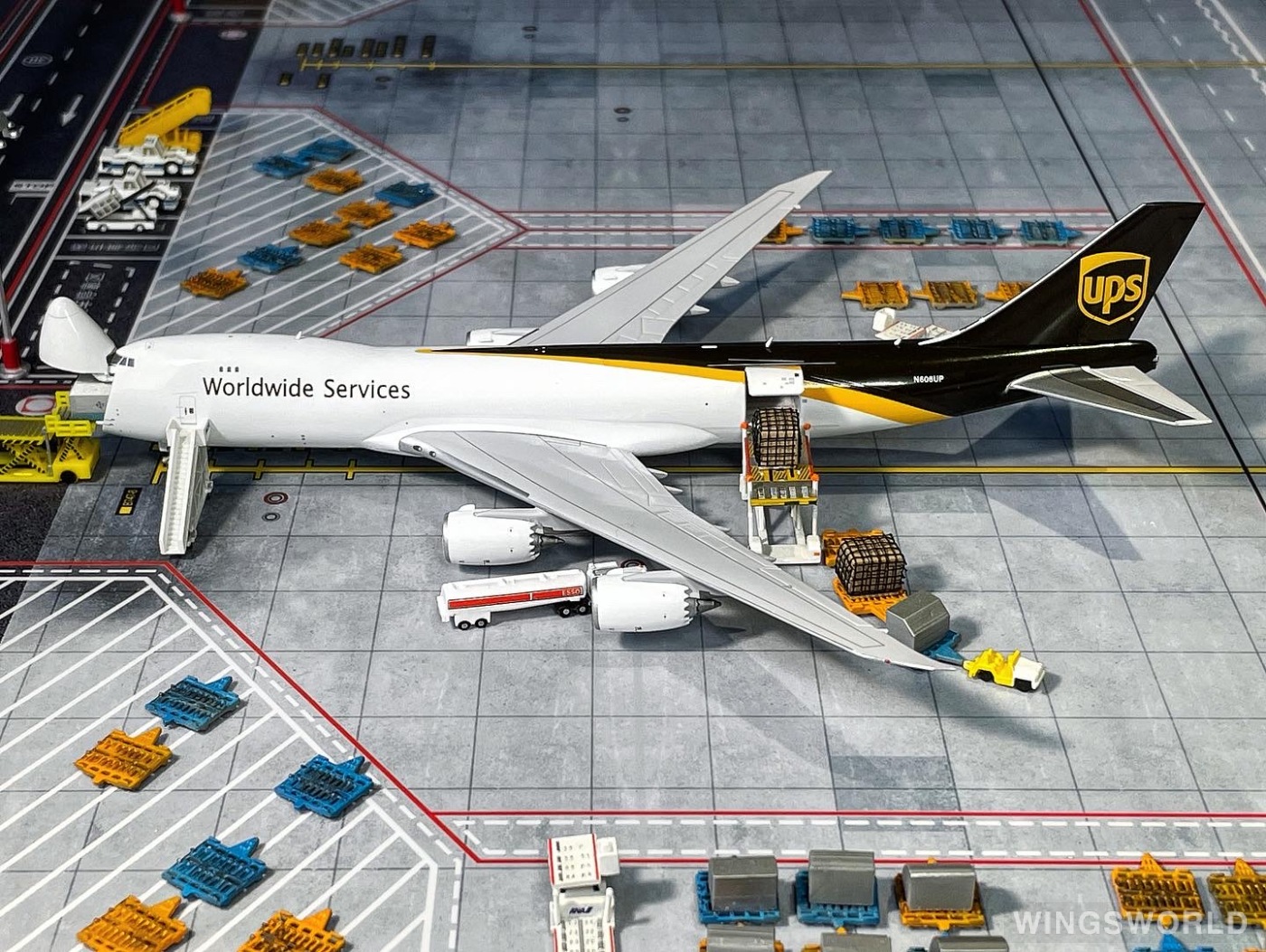Geminijets 1:400 GJUPS1899 UPS 联合包裹公司 Boeing 747-8F N606UP
