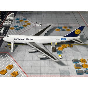 Lufthansa 汉莎航空 Boeing 747-200 D-ABYU 1990s colors. 