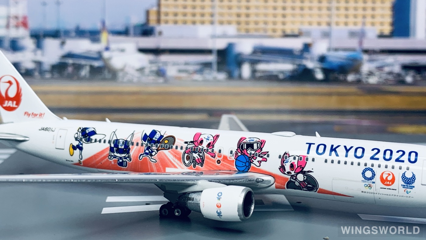 Phoenix 1:400 PH04307 Japan Airlines 日本航空 Boeing 767-300 JA601J