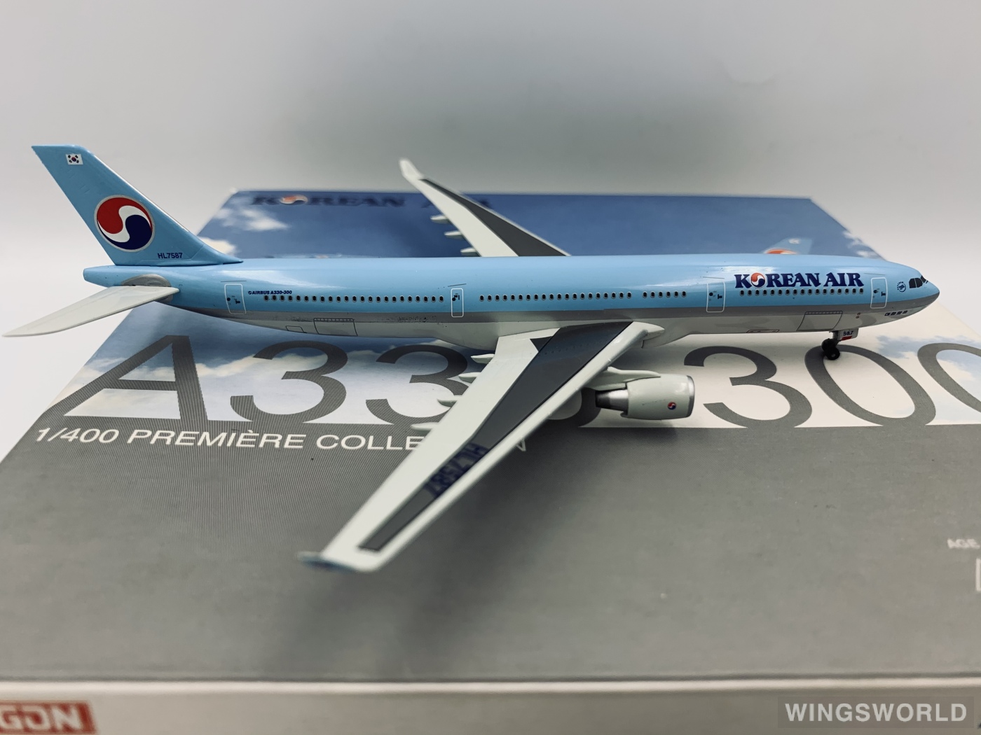 Dragon Models 1:400 55892 Korean Air 大韩航空 Airbus A330-300 HL7587