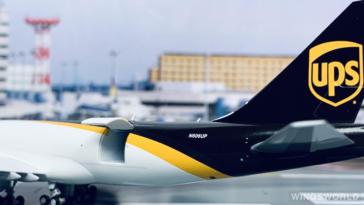 Geminijets 1:400 GJUPS1899 UPS 联合包裹公司 Boeing 747-8F N606UP