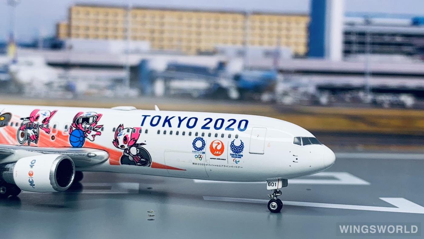 Phoenix 1:400 PH04307 Japan Airlines 日本航空 Boeing 767-300 JA601J