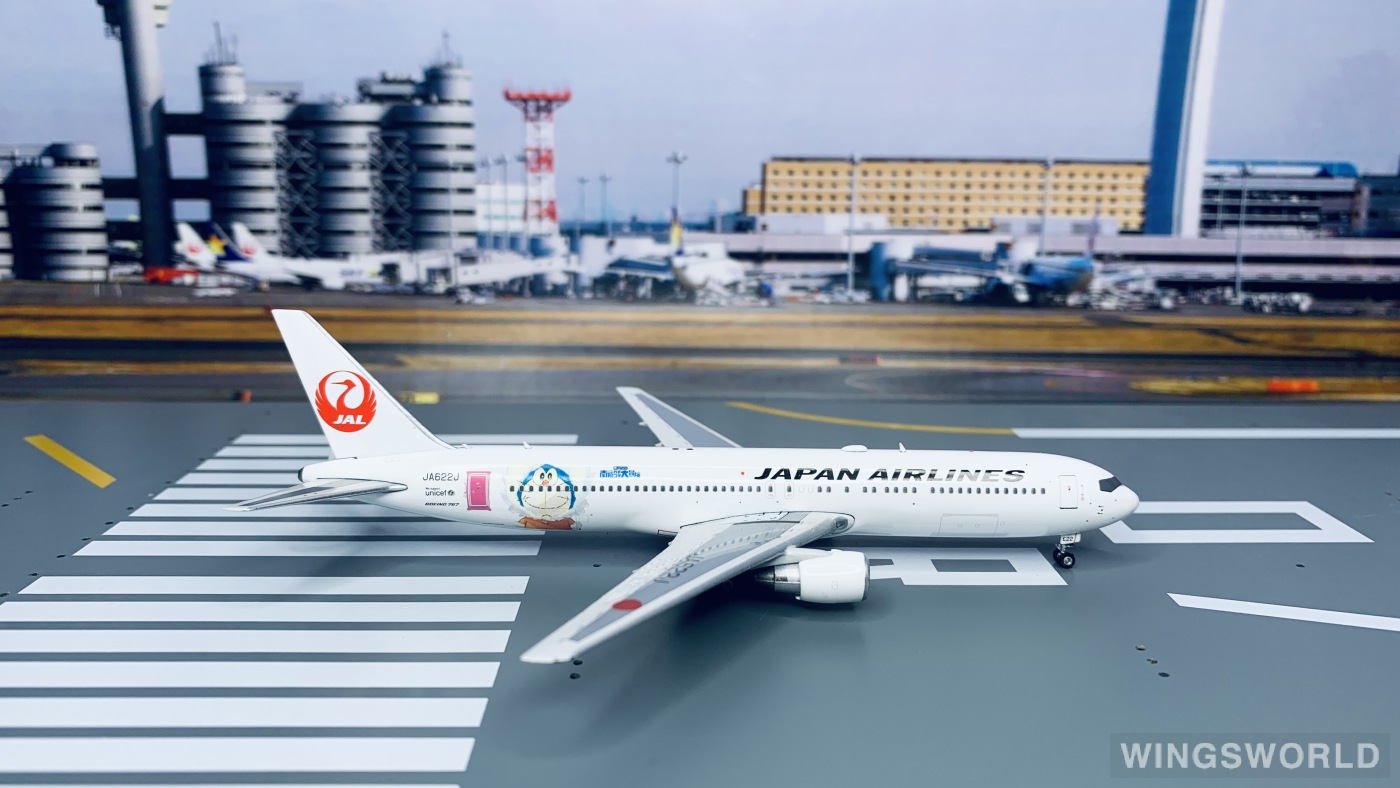Phoenix 1:400 PH04129 Japan Airlines 日本航空 Boeing 767-300 JA622J
