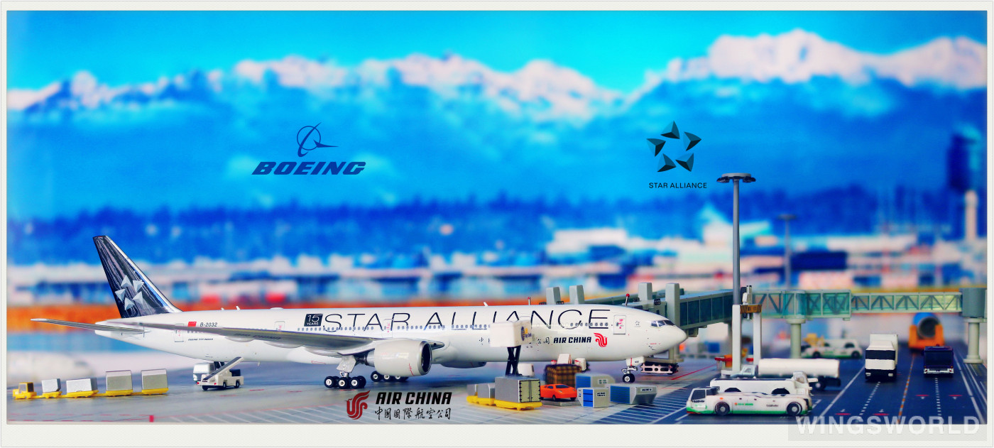 Phoenix 1:400 PH10665 Air China 中国国际航空 Boeing 777-300ER B-2032