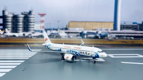 XX4344 Loong Air 长龙航空Airbus A320 B-1866 JC Wings 1:400