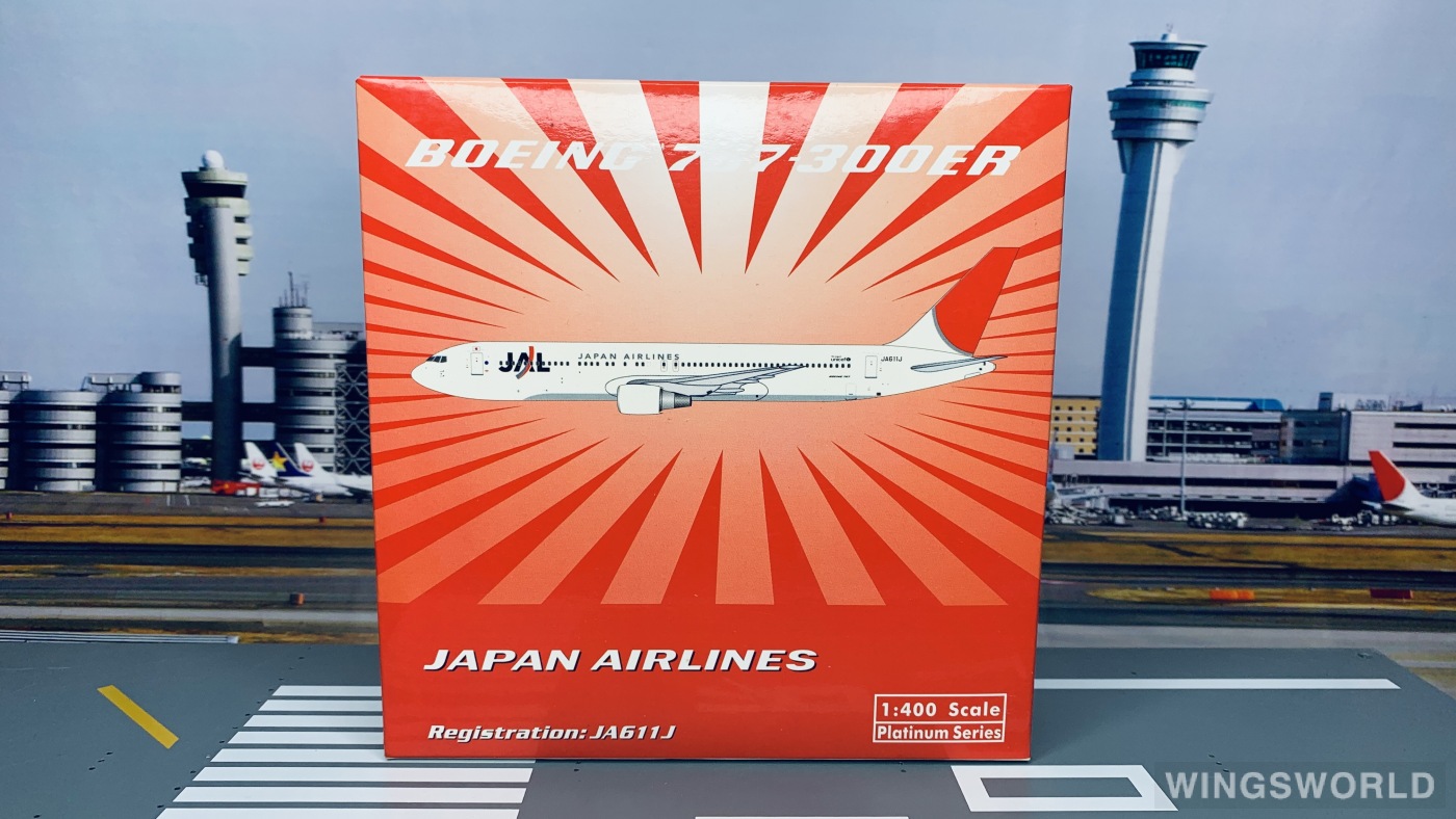 Phoenix 1:400 PH10519 Japan Airlines 日本航空 Boeing 767-300 JA611J