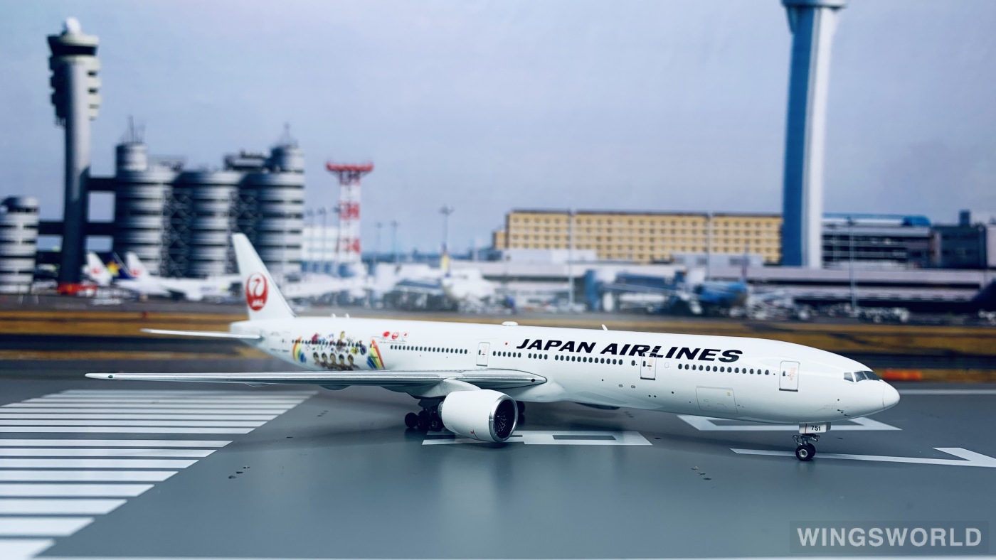 Phoenix 1:400 PH04087 Japan Airlines 日本航空 Boeing 777-300 JA751J