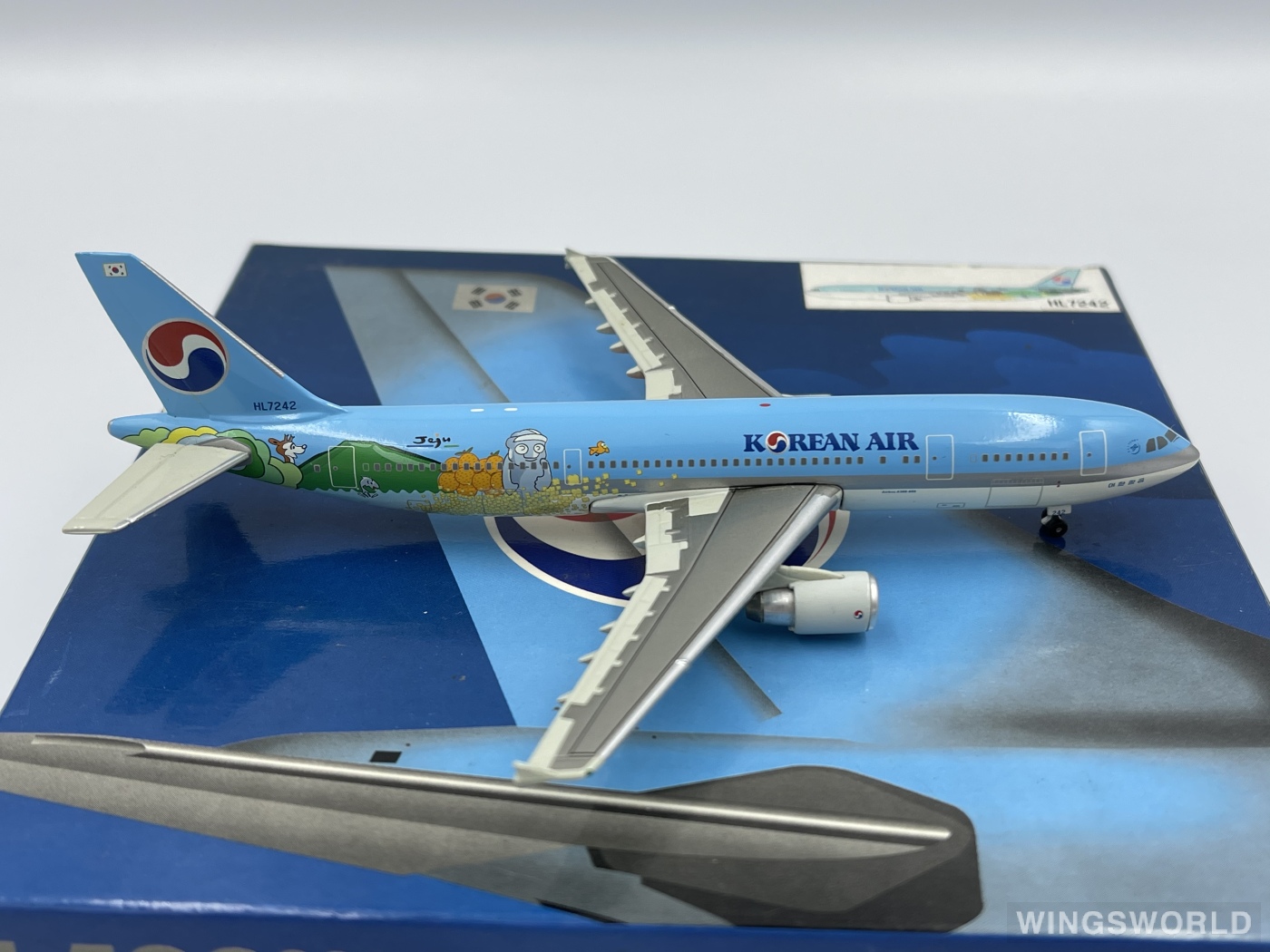 Jet-X 1:400 JX443 Korean Air 大韩航空 Airbus A300-600 HL7242