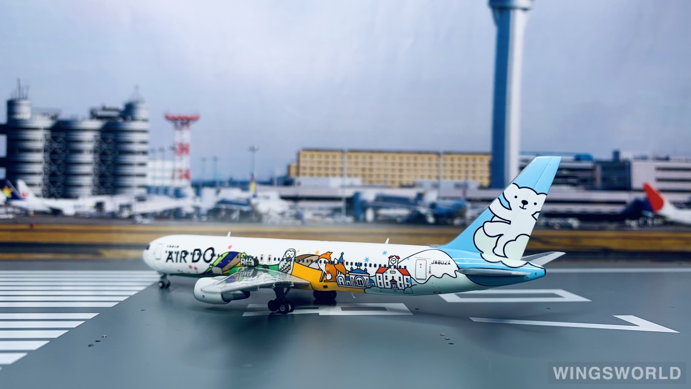 Geminijets 1:400 HD40001 Air Do 北海道国际航空 Boeing 767-300 JA602A
