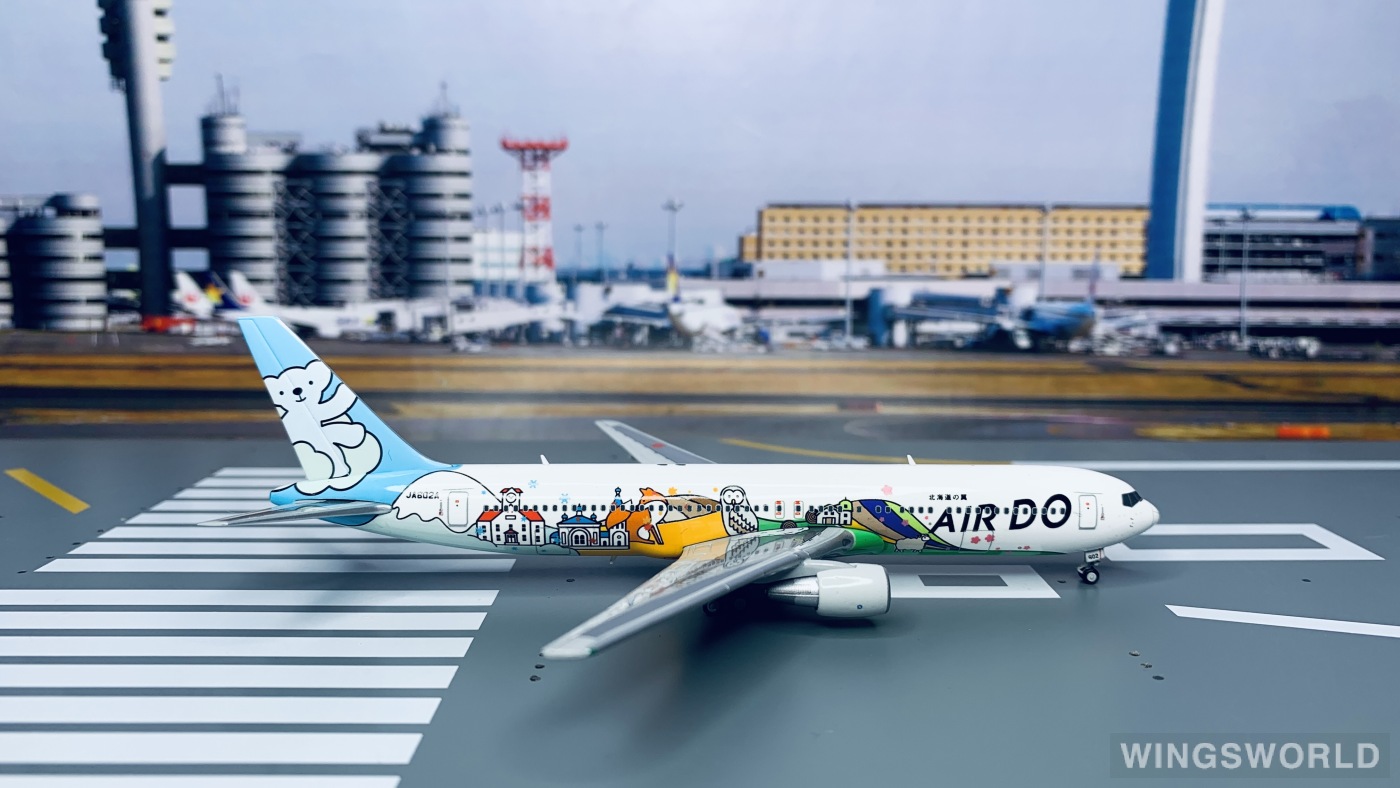 Gemini200 AIR DO 北海道の翼　BOEING 767-300 Air Do 767-300 JA602A Hokaido Jet Gemini 200 G2ADO381 scale 1:200