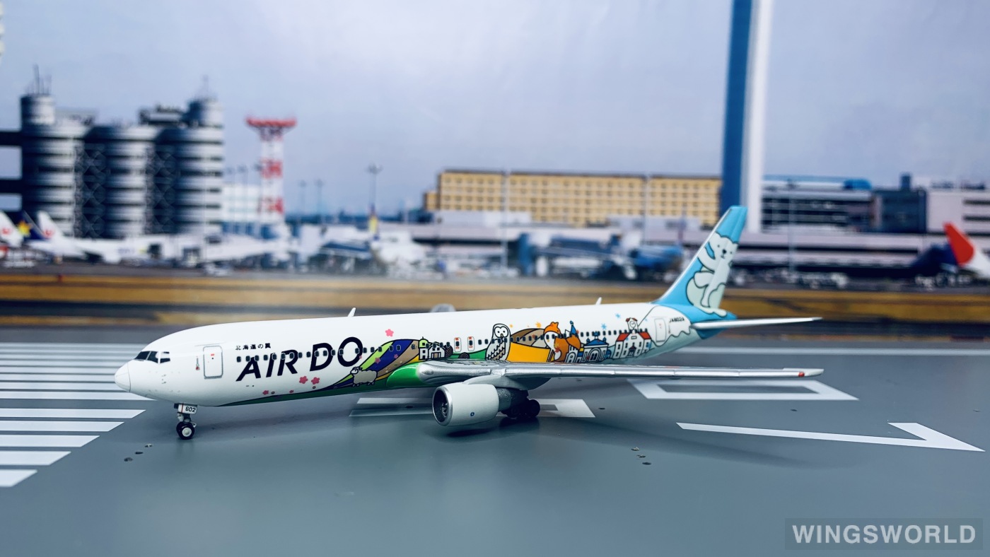 Geminijets 1:400 HD40001 Air Do 北海道国际航空 Boeing 767-300 JA602A