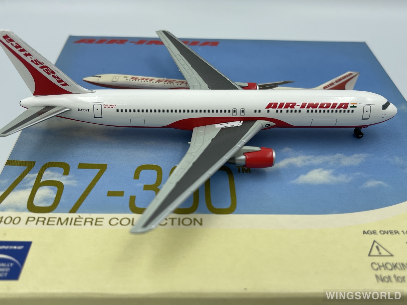Dragon Models 1:400 55278 Air India 印度航空 Boeing 767-300 G-CDPT