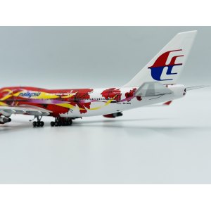Malaysia Airlines 马来西亚航空 Boeing 747-400 9M-MPB 木槿花  ph10995 Phoenix 1:400