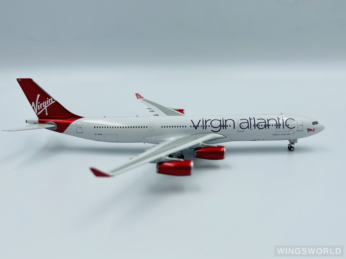 Phoenix 1:400 PH11175 Virgin Atlantic Airways 维珍航空 Airbus A340-300 G-VFAR