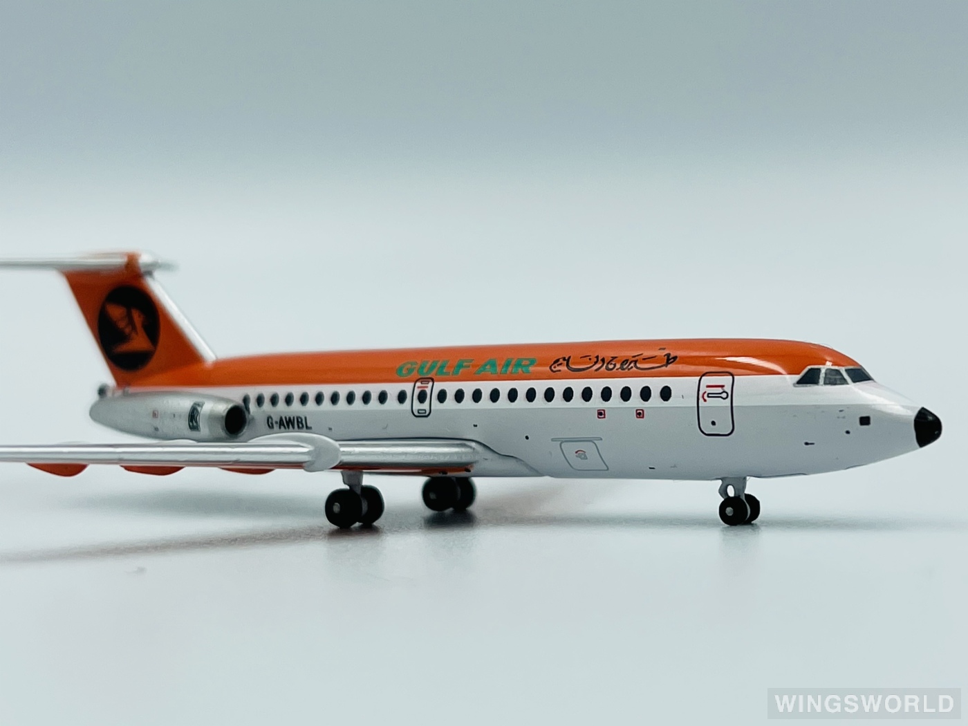 AeroClassics 1:400 ACGAWBL Gulf Air 海湾航空 BAC 111 G-AWBL