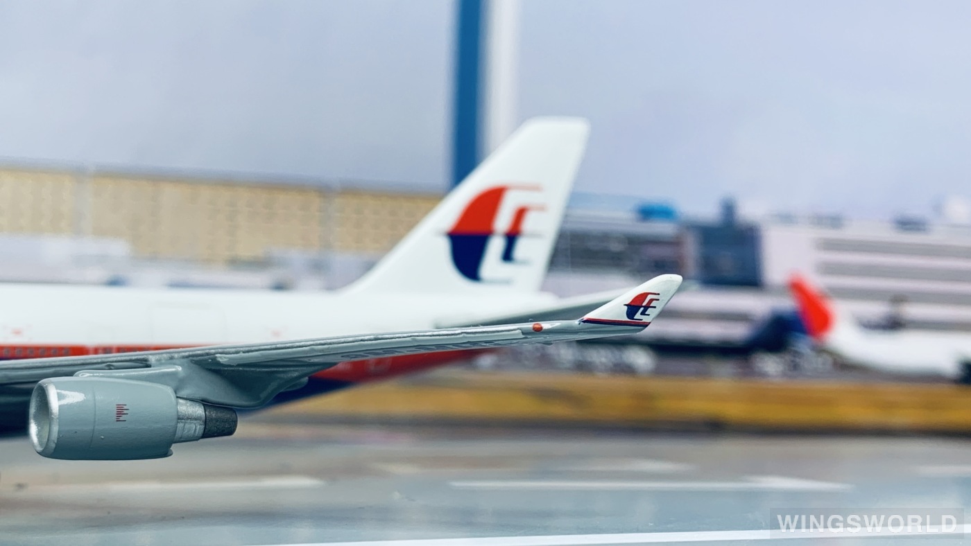 Geminijets 1:400 GJMAS299 Malaysia Airlines 马来西亚航空 Boeing 747-400 9M-MHL