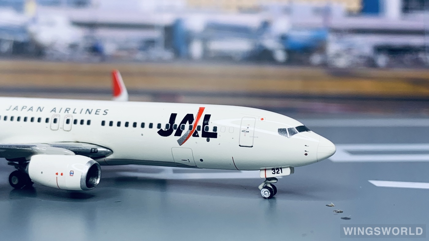 Phoenix JAL 日本航空 B737-800 JA317J 1/400 PH04643 Phoenix Models Japan Airlines B737-800 JA317J