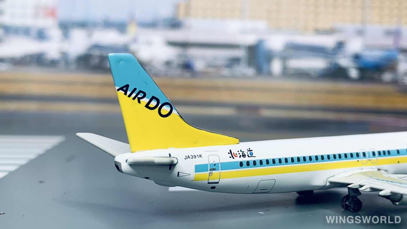 消費税無し B737-500 1/500 AIRDO北海道 ［37737 JA392K JA391K