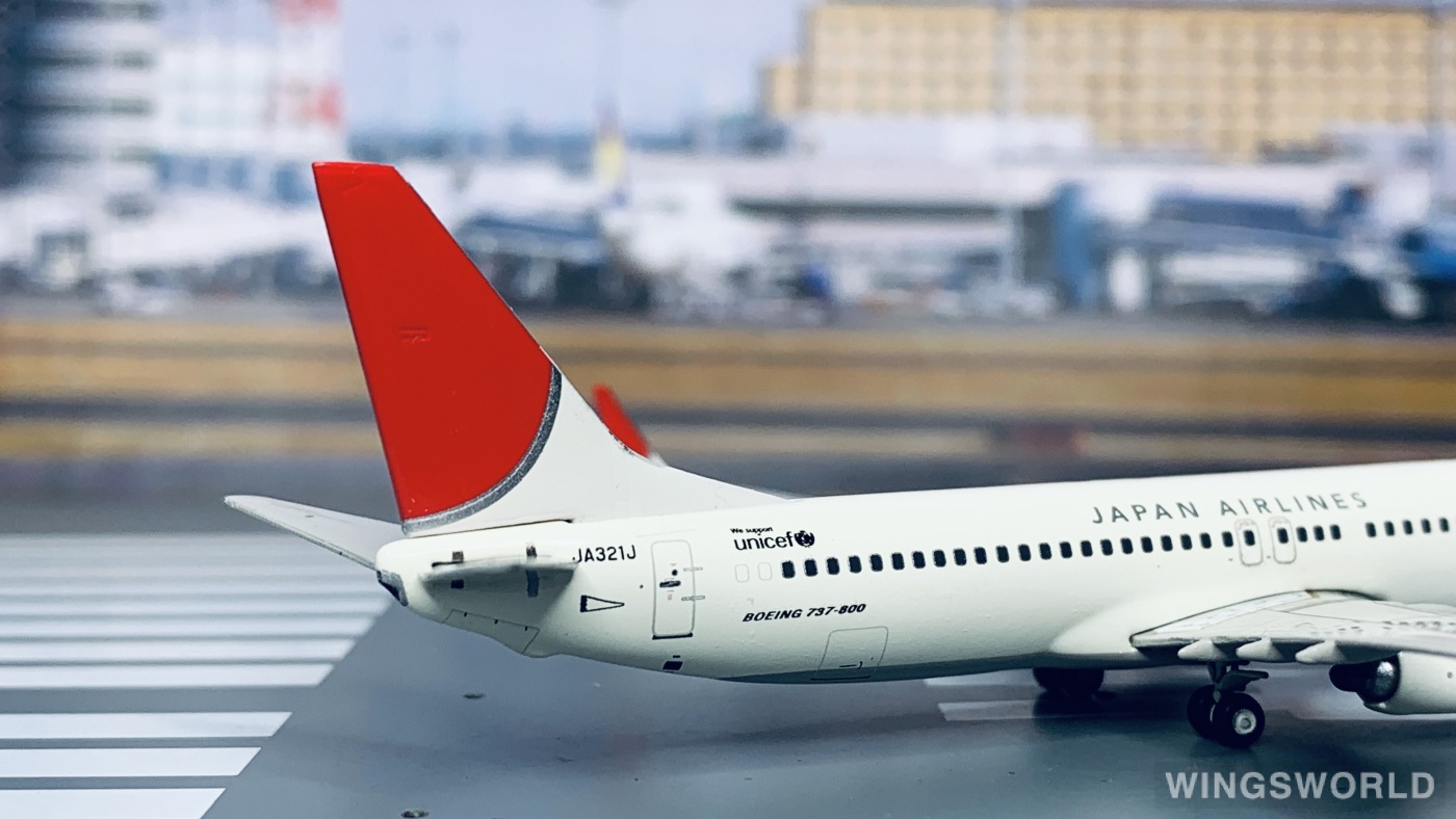 Phoenix 1:400 Boeing 737-800 Japan Airlines 日本航空PH10605 JA321J