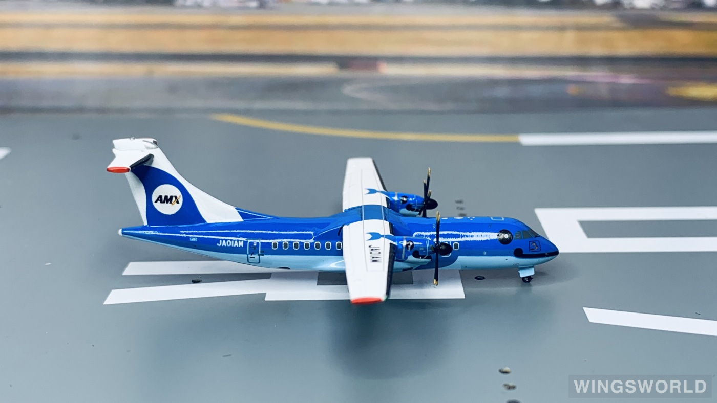 Geminijets 1:400 MZ40001 Amakusa Airlines AMX 日本天草航空 ATR 42 JA01AM