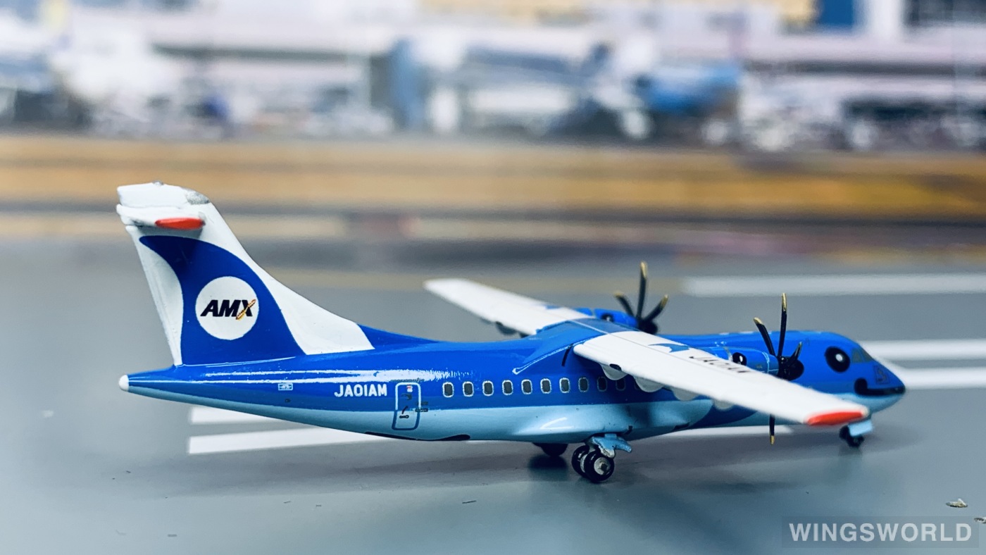 Geminijets 1:400 MZ40001 Amakusa Airlines AMX 日本天草航空 ATR 42 JA01AM