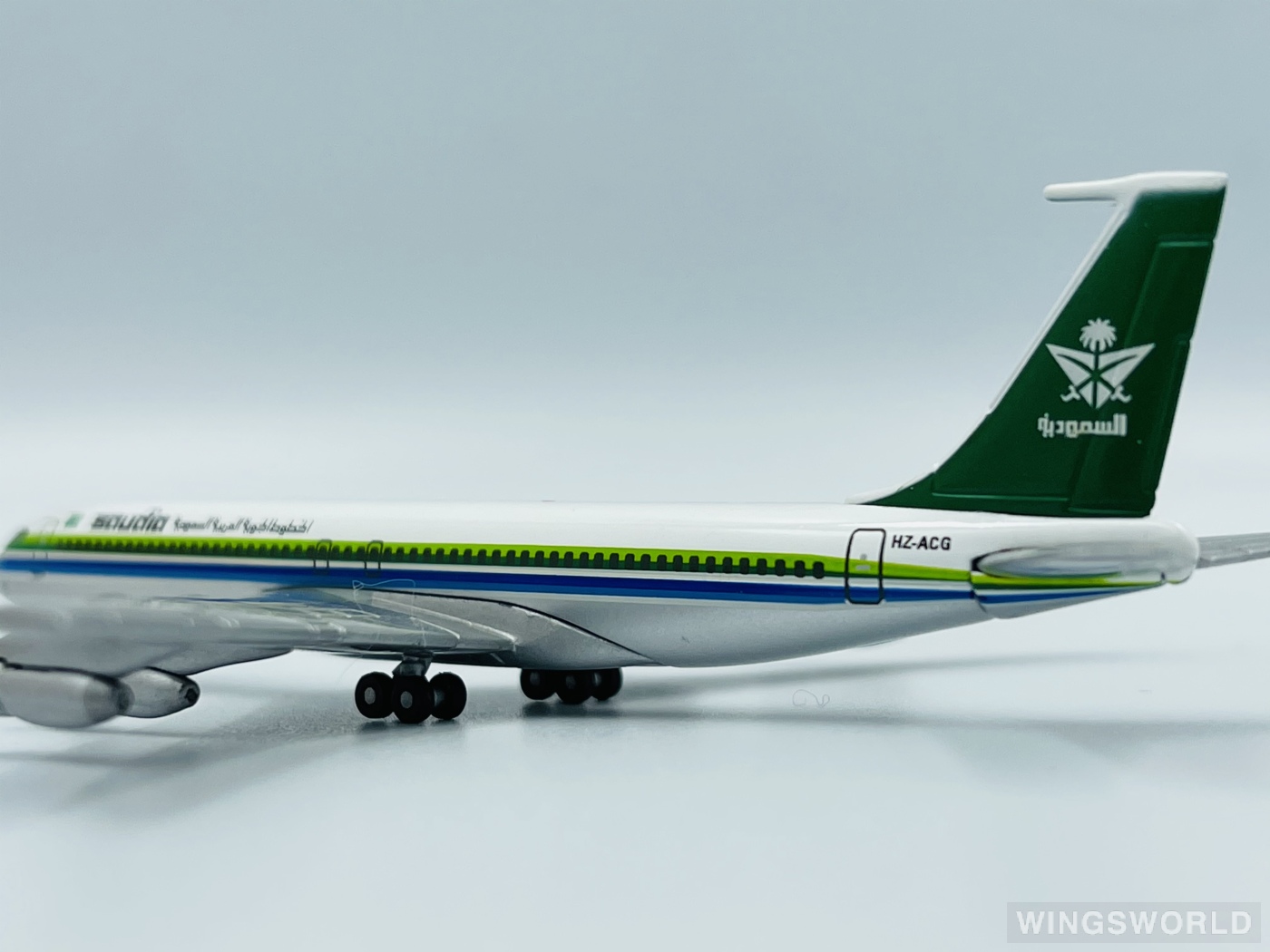 Geminijets 1:400 GJSVA028 Saudia 沙特阿拉伯航空 Boeing 707-300 HZ-ACG