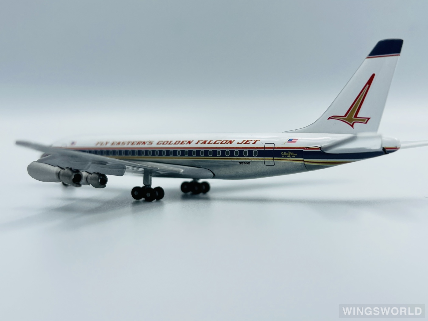 Geminijets 1:400 GJEAL082 Eastern Air Lines 美国东方航空 Douglas DC-8 N8602